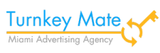 turnkey mate miami advertising agency logo blue